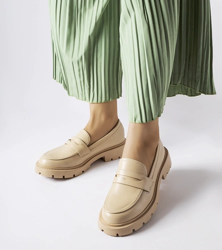 Zelené elegantné mokasíny Puccianiello