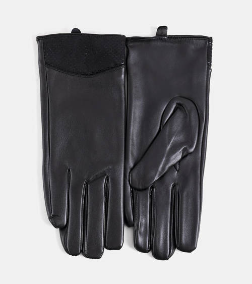 Čierne izolované rukavice Moure